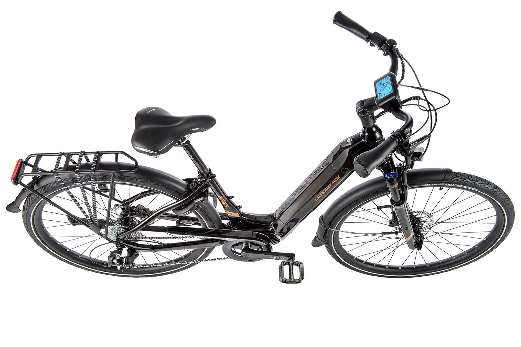 bazarový Leader Fox SAGA DÁMSKÁ,28",BAFANG M300,M:2021 černá 20"