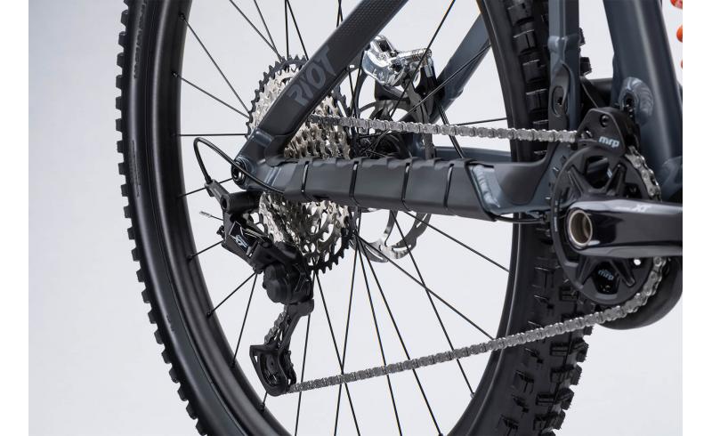 GHOST Riot Enduro Full Party 29 Dark Grey/Black/Orange - XL
