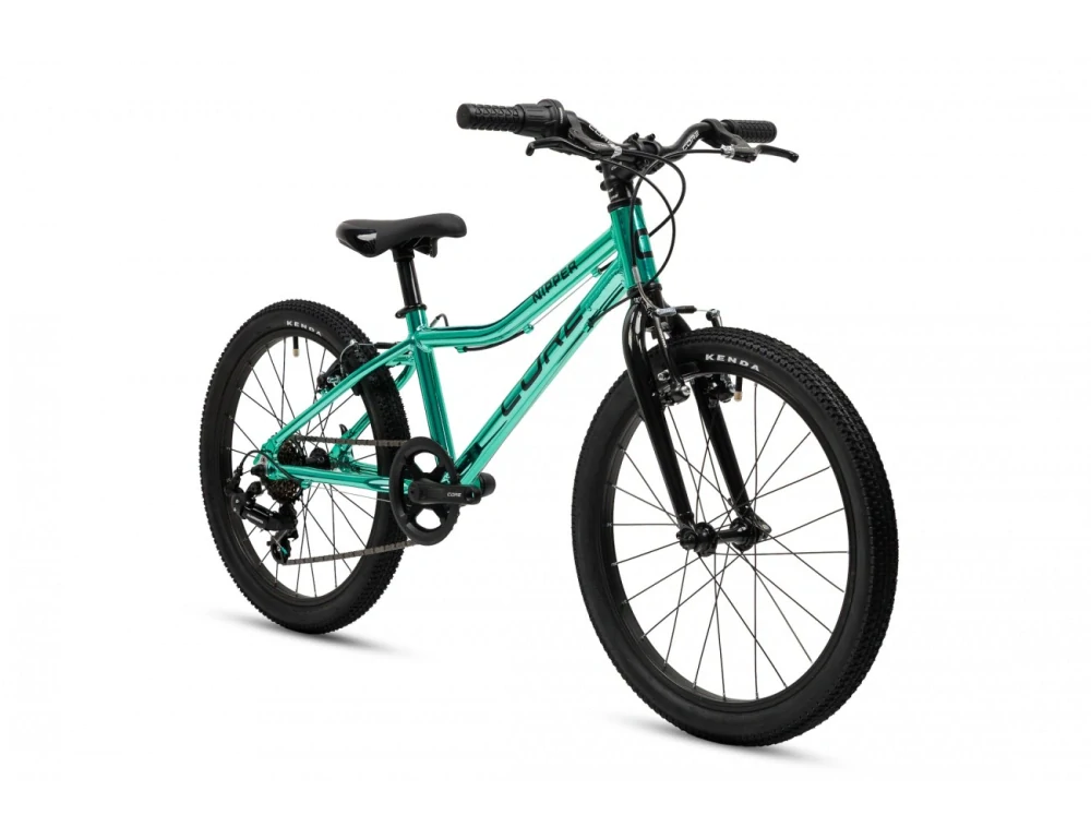 Dětské kolo 20" Al Nipper, Revo-6, chromovaný zelený (7.22 kg)