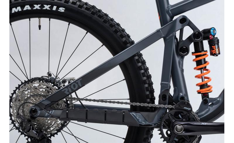 GHOST Riot Enduro Full Party 29 Dark Grey/Black/Orange - XL