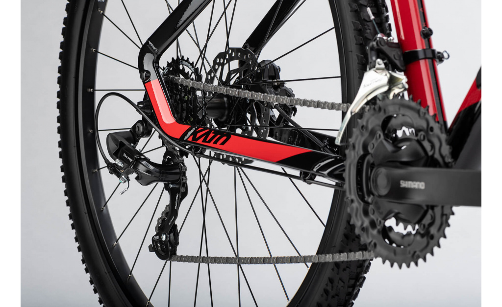 GHOST Kato Base 29 Black/Red Gloss