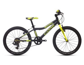 DĚTSKÉ KOLO CORE NIPPER 20", černý mat se žlutou