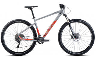 GHOST Kato Advanced 27.5" Light Grey/Dark Orange Gloss vel.S 155 -170 cm
