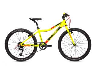 Dětské kolo 24" Al Nipper, jednopřevodník, 1x8s/1x9s, Ahead Al - Ultralight reflexně žlutý