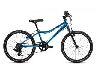 Dětské kolo 20" Al Nipper, Revo-6, chromovaný modrý, vidlice Al, pláště Little Joe (7.05kg)