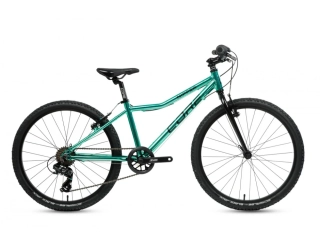 Dětské kolo 24" CORE Nipper, jednopřevodník,1x8s, Ahead - chromovaný zelený