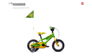 GHOST Powerkid 12 Green/Yellow
